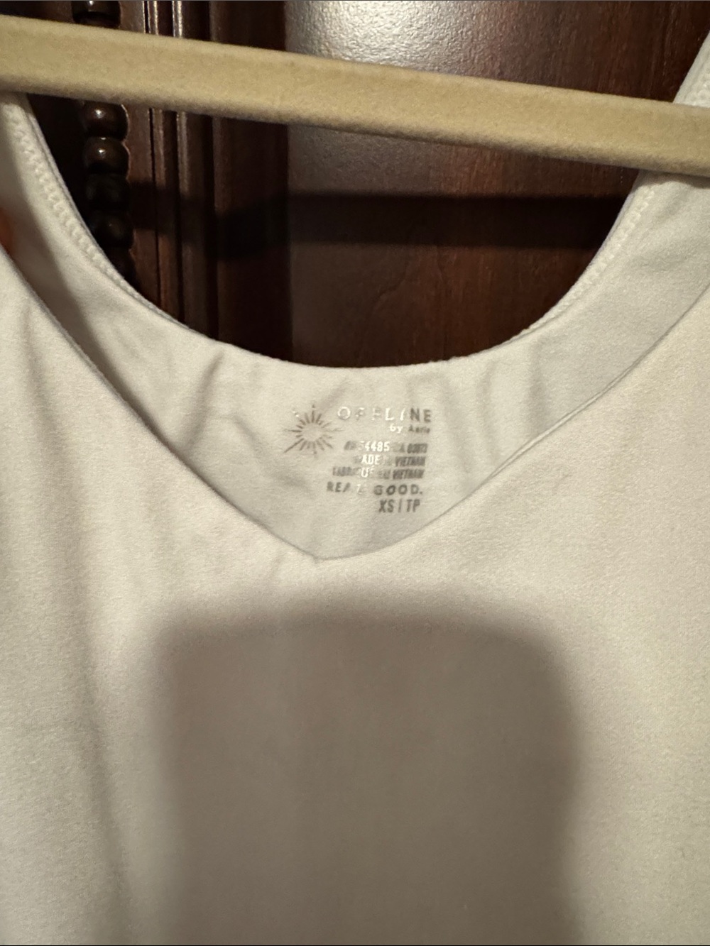 aerie White Pleated Tennis Dress - Picture 2 of 4